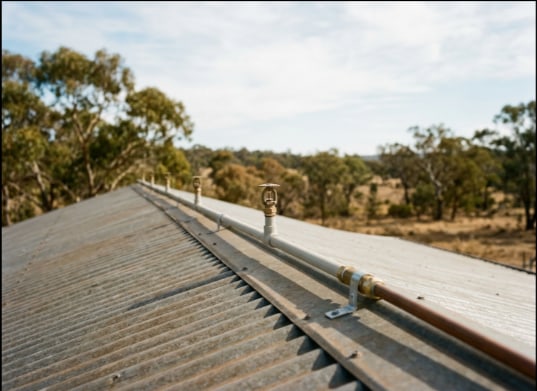 Exterior Sprinkler Systems project 1 in Hepburn Shire