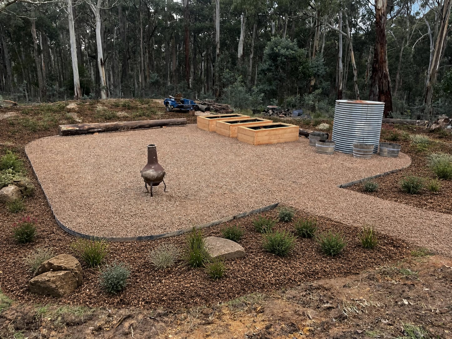 Landscaping project 1 in Hepburn Shire